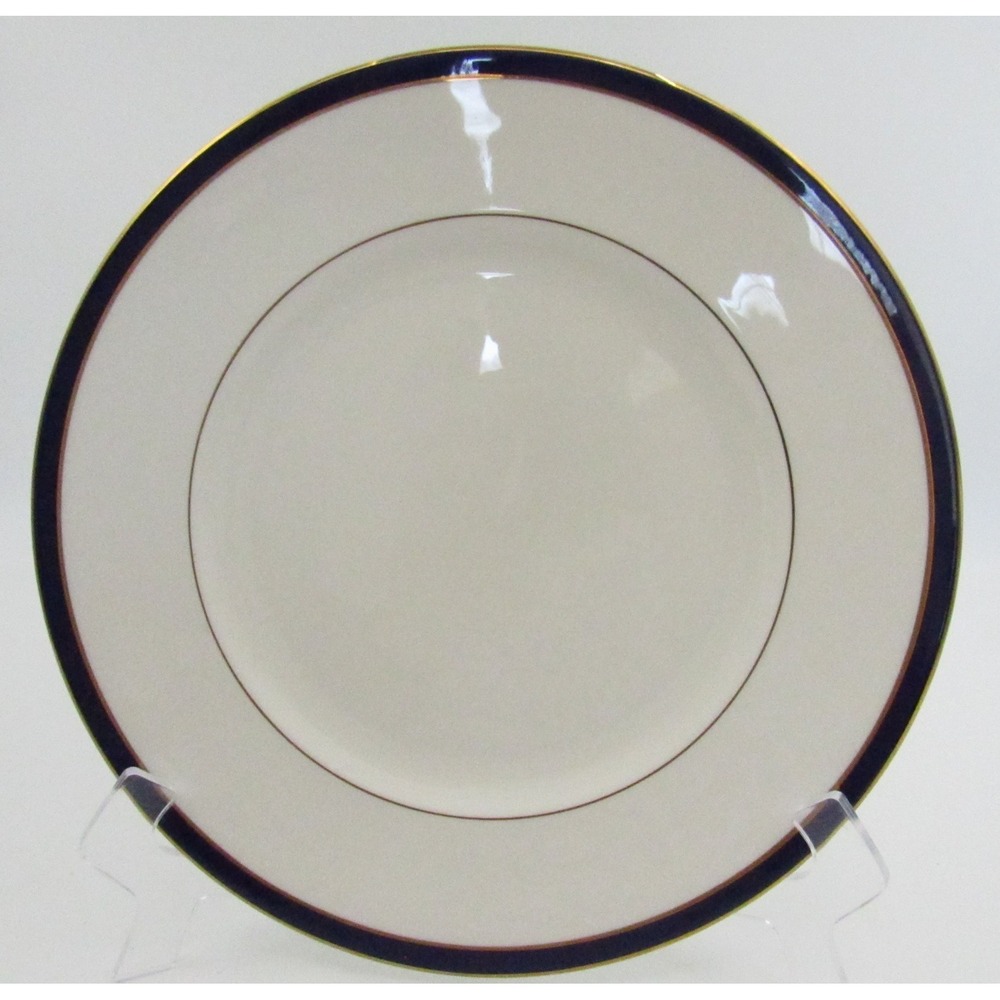 Lenox Urban Lights American Home Collection China 10.75 Dinner Plate Gold Trim